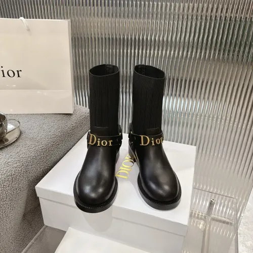 Replica Christian Dior Boots For Women #1481591 $115.00 USD for Wholesale