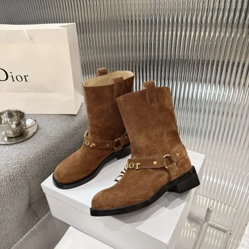 Replica Christian Dior Boots For Women #1481594 $125.00 USD for Wholesale