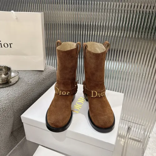 Replica Christian Dior Boots For Women #1481594 $125.00 USD for Wholesale
