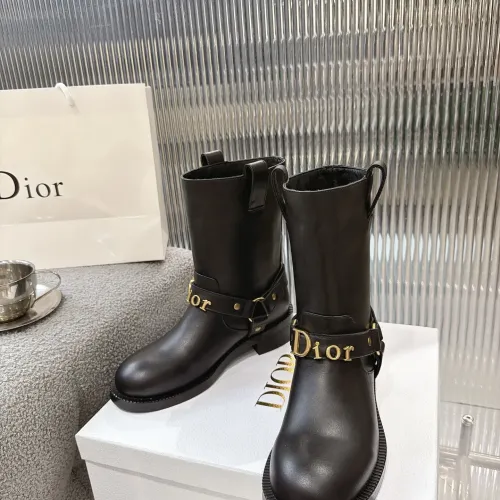 Replica Christian Dior Boots For Women #1481595 $125.00 USD for Wholesale