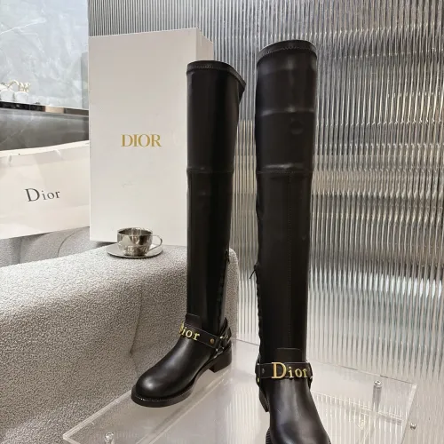 Replica Christian Dior Boots For Women #1481598 $130.00 USD for Wholesale
