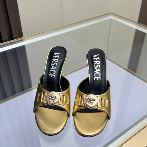 Replica Versace Slippers For Women #1481717 $80.00 USD for Wholesale