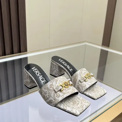 Replica Versace Slippers For Women #1481720 $80.00 USD for Wholesale
