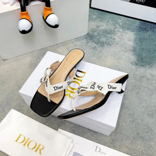 Replica Christian Dior Slippers For Women #1481724 $85.00 USD for Wholesale