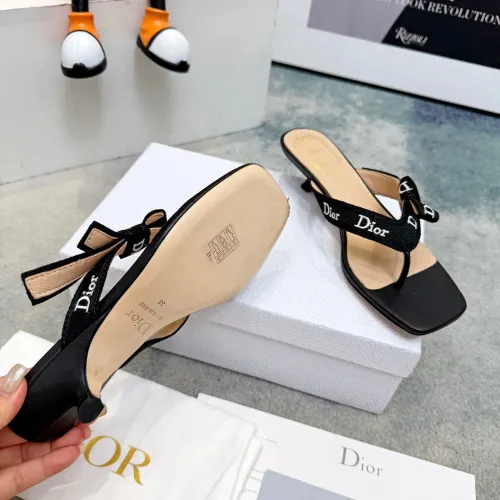 Replica Christian Dior Slippers For Women #1481725 $85.00 USD for Wholesale