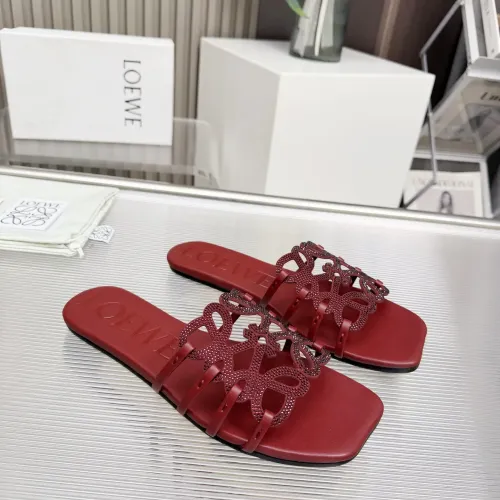 Replica LOEWE Slippers For Women #1481762 $85.00 USD for Wholesale