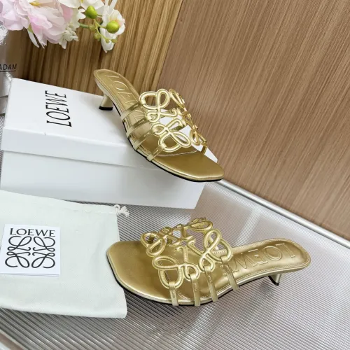 Replica LOEWE Slippers For Women #1481772 $85.00 USD for Wholesale