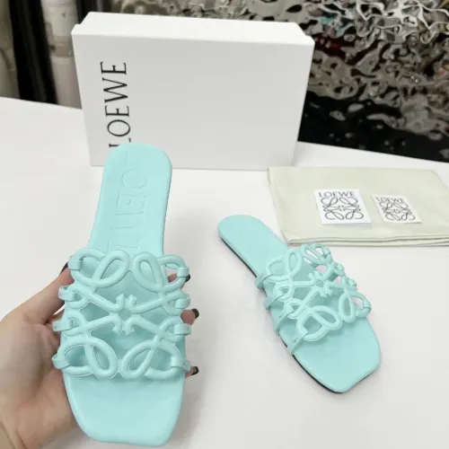 Replica LOEWE Slippers For Women #1481810 $82.00 USD for Wholesale