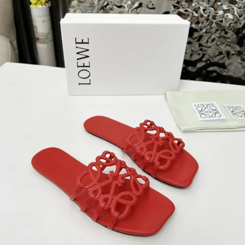 Replica LOEWE Slippers For Women #1481813 $82.00 USD for Wholesale