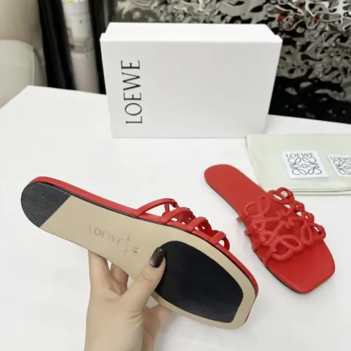 Replica LOEWE Slippers For Women #1481813 $82.00 USD for Wholesale