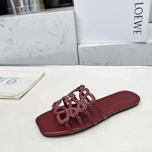 Replica LOEWE Slippers For Women #1481819 $82.00 USD for Wholesale