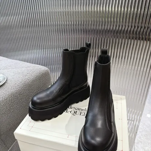 Replica Alexander McQueen Boots For Women #1481823 $115.00 USD for Wholesale