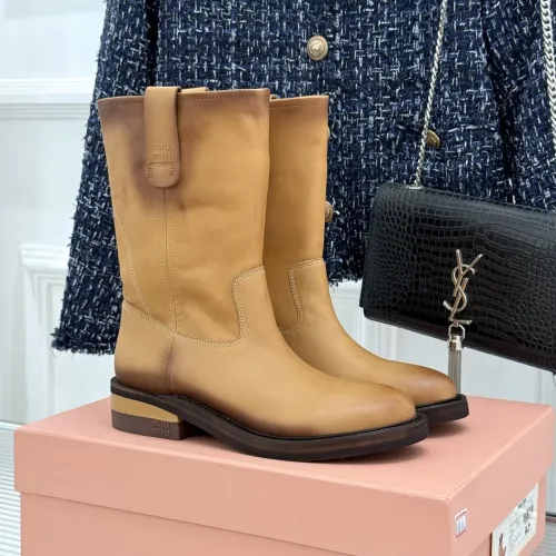 Cheap MIU MIU Boots For Women #1481825, $$155.00 USD On MIU MIU Boots