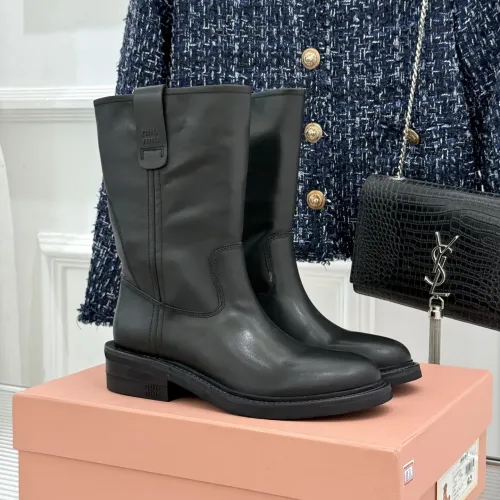 Cheap MIU MIU Boots For Women #1481828, $$155.00 USD On MIU MIU Boots
