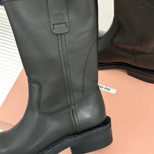 Replica MIU MIU Boots For Women #1481828 $155.00 USD for Wholesale