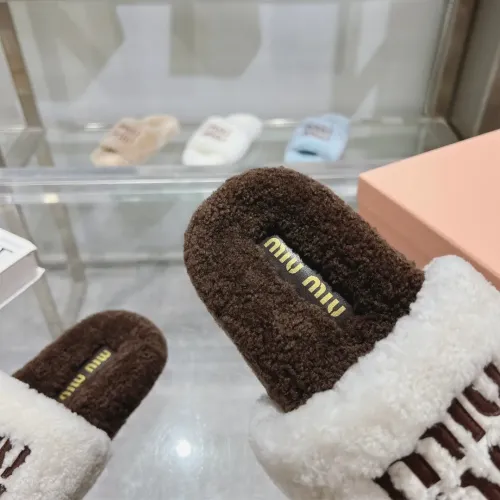 Replica MIU MIU Slippers For Women #1481848 $92.00 USD for Wholesale