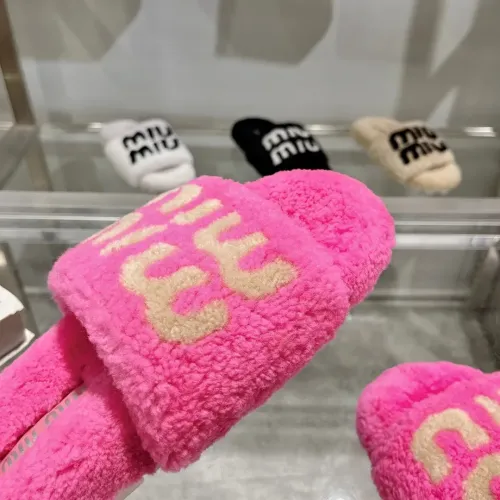 Replica MIU MIU Slippers For Women #1481851 $92.00 USD for Wholesale