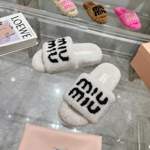 Cheap MIU MIU Slippers For Women #1481853, $$92.00 USD On MIU MIU Slippers