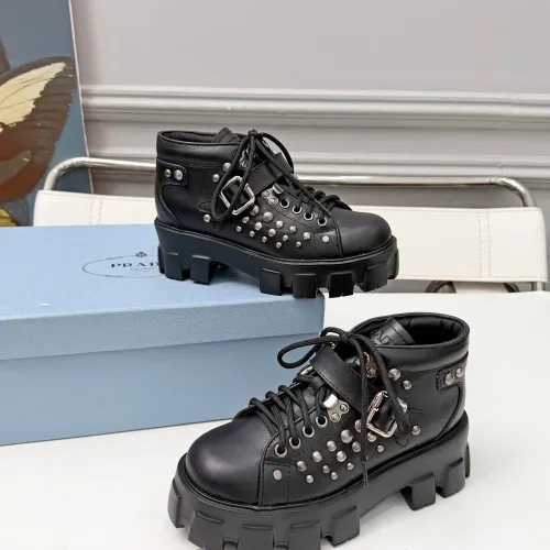Replica Prada Boots For Women #1481886 $108.00 USD for Wholesale