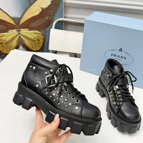 Replica Prada Boots For Women #1481886 $108.00 USD for Wholesale