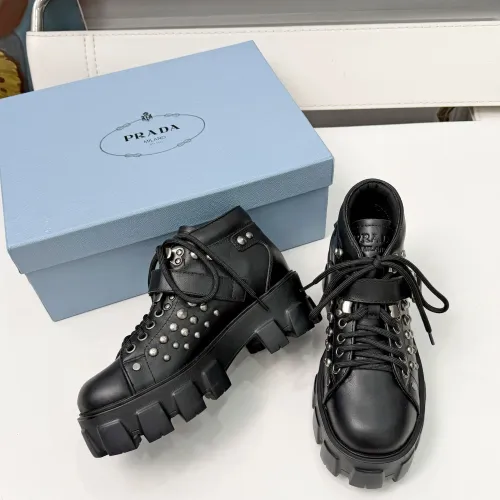 Replica Prada Boots For Men #1481887 $108.00 USD for Wholesale