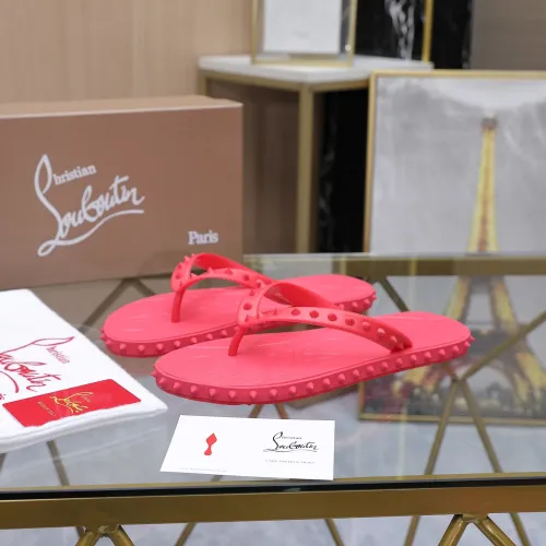 Cheap Christian Louboutin CL Slippers For Women #1481889, $$64.00 USD On Christian Louboutin CL Slippers