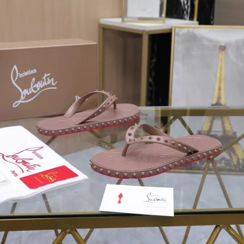 Replica Christian Louboutin CL Slippers For Men #1481892 $64.00 USD for Wholesale