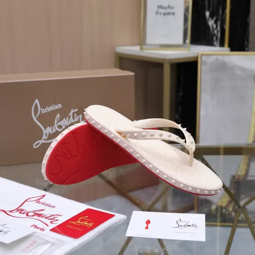 Replica Christian Louboutin CL Slippers For Women #1481897 $64.00 USD for Wholesale