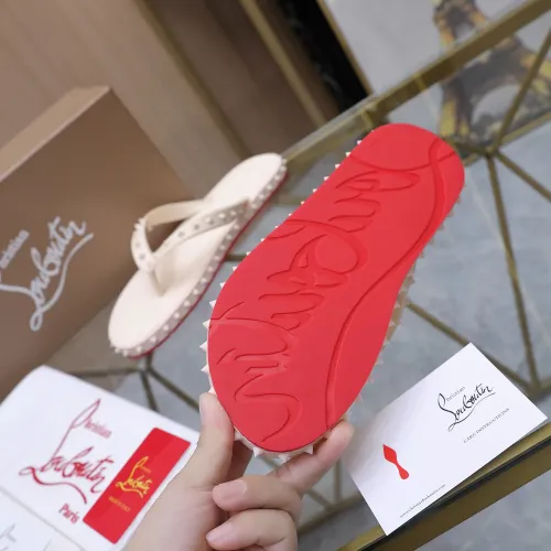 Replica Christian Louboutin CL Slippers For Women #1481897 $64.00 USD for Wholesale
