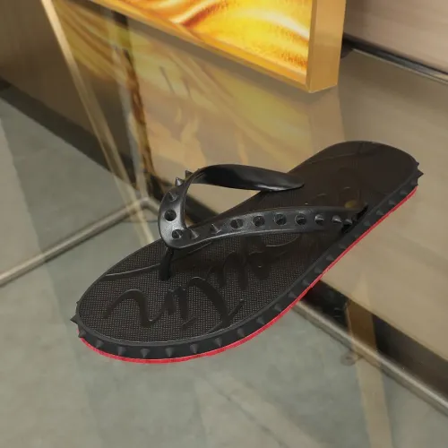 Replica Christian Louboutin CL Slippers For Women #1481899 $64.00 USD for Wholesale