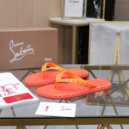 Cheap Christian Louboutin CL Slippers For Men #1481902, $$64.00 USD On Christian Louboutin CL Slippers