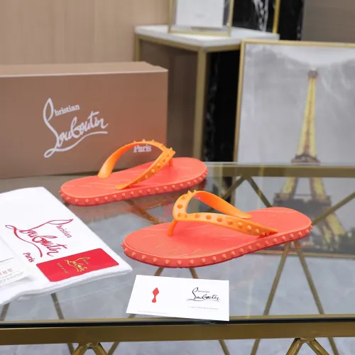 Replica Christian Louboutin CL Slippers For Men #1481902 $64.00 USD for Wholesale
