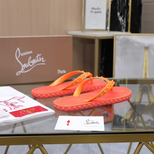 Replica Christian Louboutin CL Slippers For Men #1481902 $64.00 USD for Wholesale