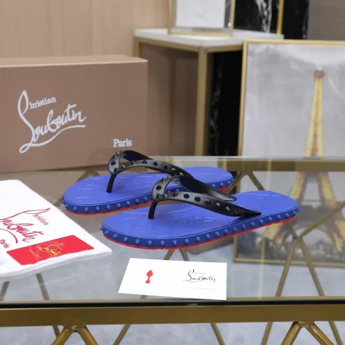 Cheap Christian Louboutin CL Slippers For Women #1481903, $$64.00 USD On Christian Louboutin CL Slippers