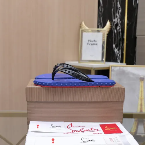 Replica Christian Louboutin CL Slippers For Women #1481903 $64.00 USD for Wholesale