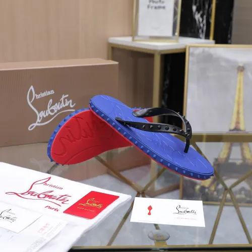 Replica Christian Louboutin CL Slippers For Men #1481904 $64.00 USD for Wholesale