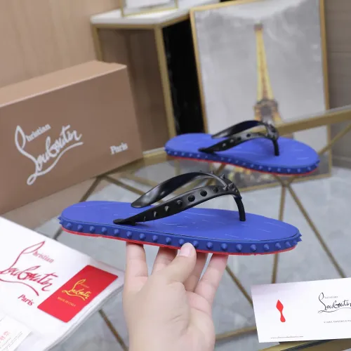 Replica Christian Louboutin CL Slippers For Men #1481904 $64.00 USD for Wholesale