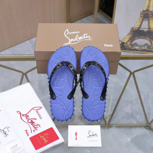 Replica Christian Louboutin CL Slippers For Men #1481904 $64.00 USD for Wholesale
