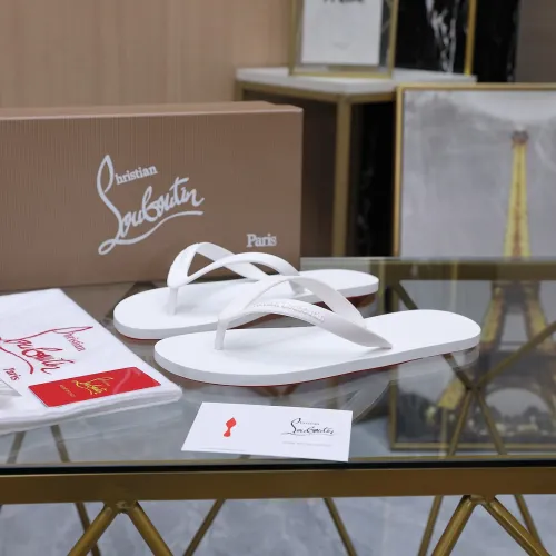 Cheap Christian Louboutin CL Slippers For Men #1481913, $$64.00 USD On Christian Louboutin CL Slippers