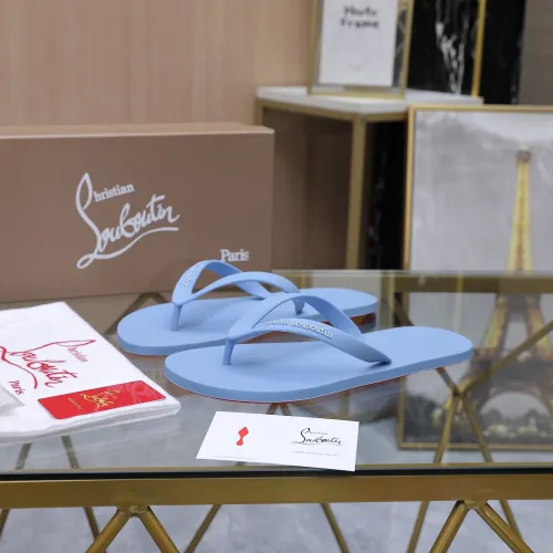 Cheap Christian Louboutin CL Slippers For Men #1481917, $$64.00 USD On Christian Louboutin CL Slippers