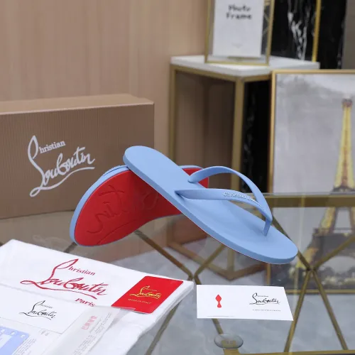 Replica Christian Louboutin CL Slippers For Men #1481917 $64.00 USD for Wholesale