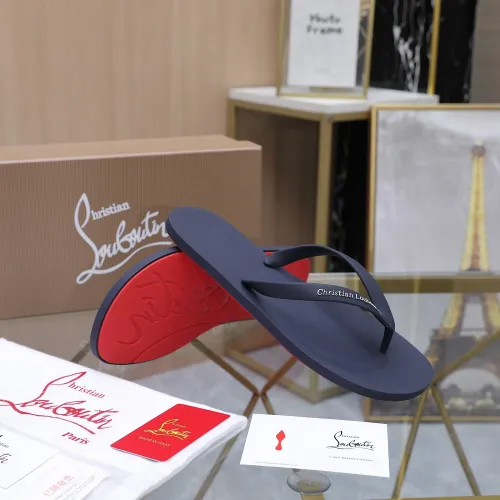 Replica Christian Louboutin CL Slippers For Men #1481918 $64.00 USD for Wholesale