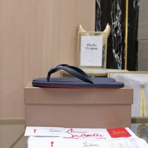 Replica Christian Louboutin CL Slippers For Men #1481918 $64.00 USD for Wholesale
