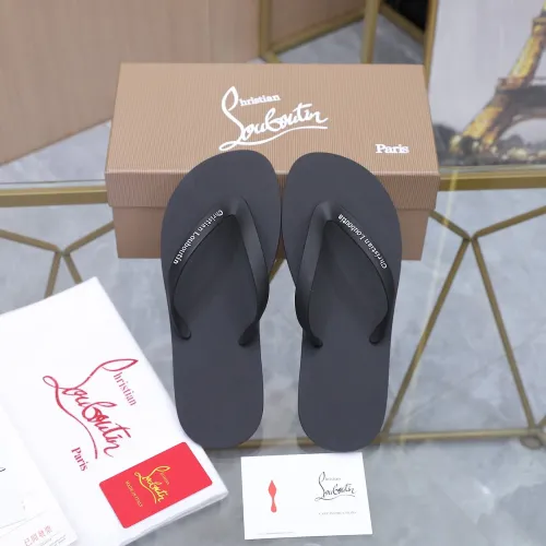 Replica Christian Louboutin CL Slippers For Men #1481919 $64.00 USD for Wholesale