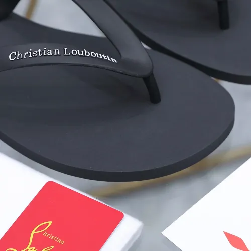 Replica Christian Louboutin CL Slippers For Men #1481919 $64.00 USD for Wholesale