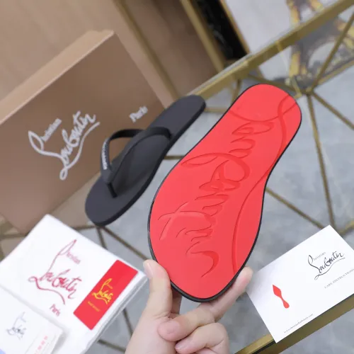 Replica Christian Louboutin CL Slippers For Men #1481919 $64.00 USD for Wholesale