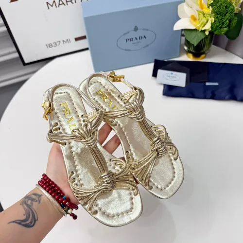 Replica Prada Sandal For Women #1481931 $98.00 USD for Wholesale