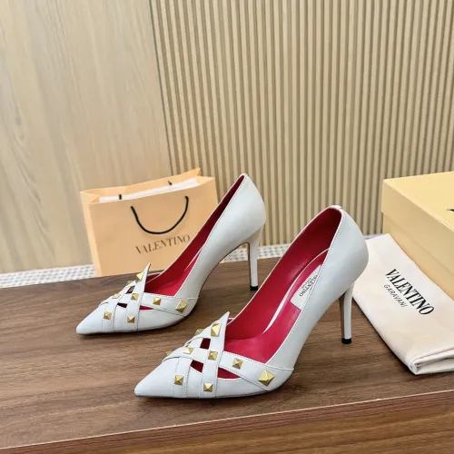 Cheap Valentino High-Heeled Shoes For Women #1482045, $$102.00 USD On Valentino High-Heeled Shoes