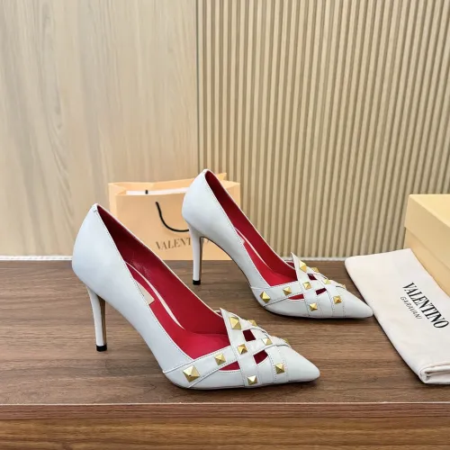 Replica Valentino High-Heeled Shoes For Women #1482045 $102.00 USD for Wholesale