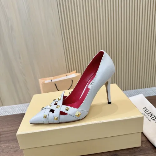 Replica Valentino High-Heeled Shoes For Women #1482045 $102.00 USD for Wholesale